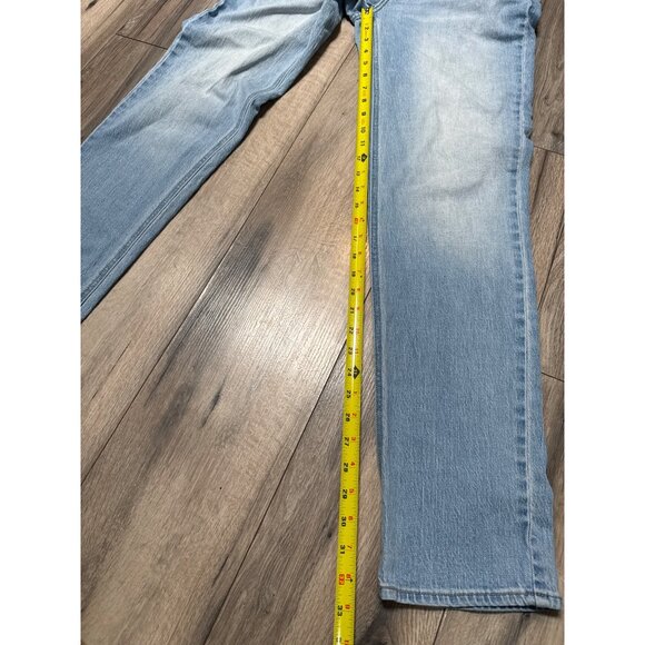 Old Navy Womens Tall Size 8 Mid-Rise Light Wash Skinny Jeans - Picture 5 of 6